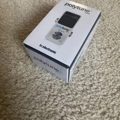 TC Electronic Polytune 3 Mini Polyphonic Tuning Pedal 2019 - Present - White for sale