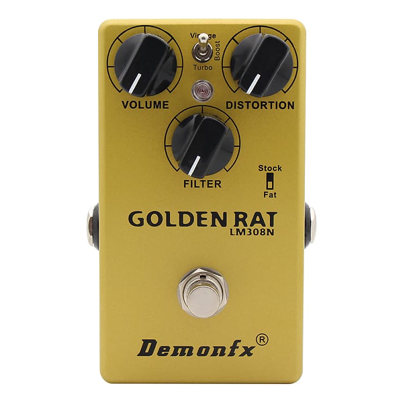 Demonfx GOLDEN RAT Distortion Just arrived. Fast US Ship! Reverb