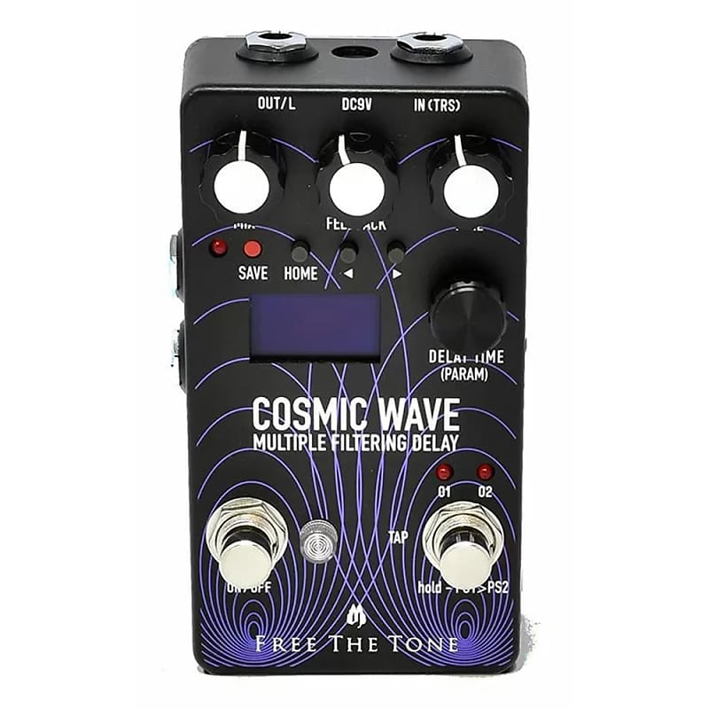 Free The Tone Cosmic Wave CW-1Y Multiple Filtering Delay Pedal