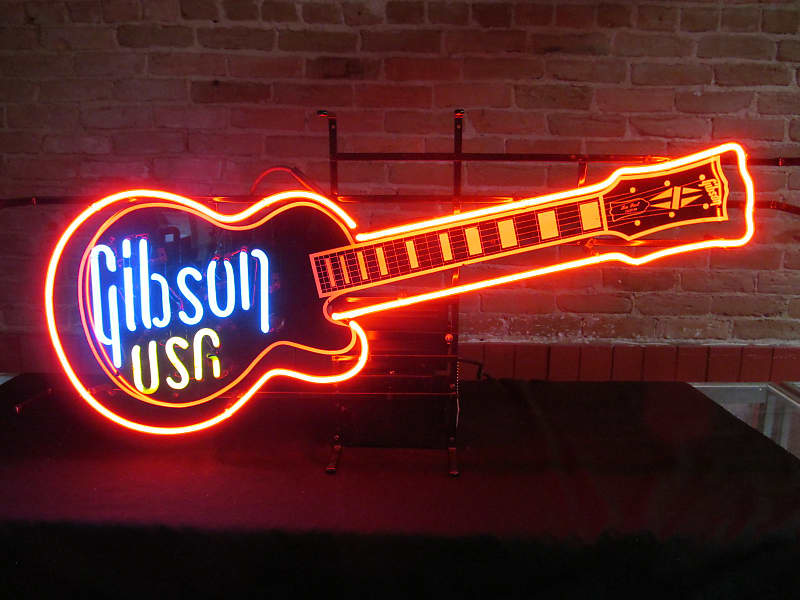 Gibson サイン Gibson Sign | eBay