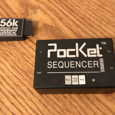 Anatek Pocket Sequencer - 5 pin MIDI powered sequencer & RAM card image 3