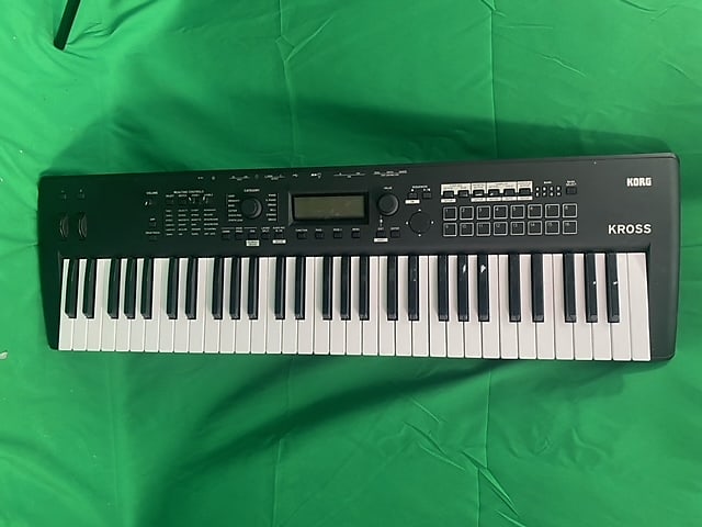 Korg Kross2-61 Black Keyboard with Power Cord | Reverb