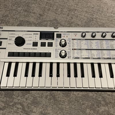 Korg microKORG PT Limited Edition 37-Key Synthesizer/Vocoder 2017 - Platinum