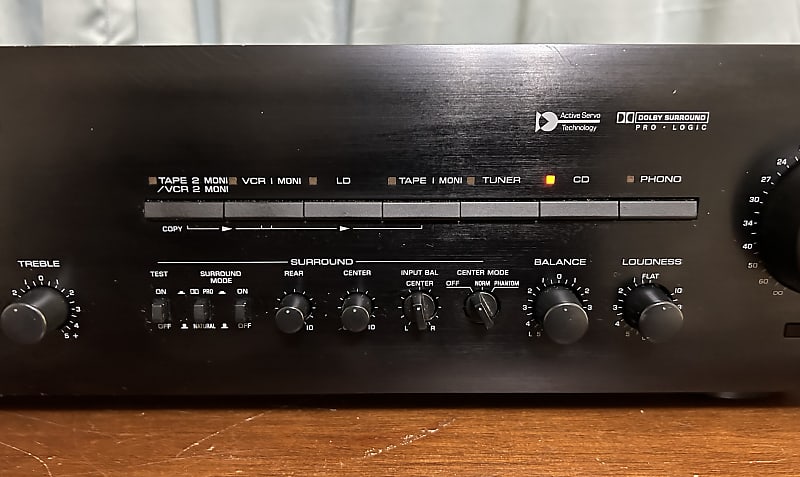 Clean 1990s Yamaha AVX-500 Stereo Amplifier - Phono Ready Clean 1990s Yamaha AVX-500 Stereo Amplifier - Phono Ready
