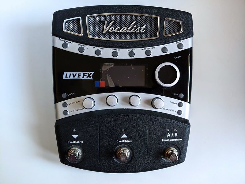 Digitech VLFX Vocalist Live FX Vocal Multi Effects Processor