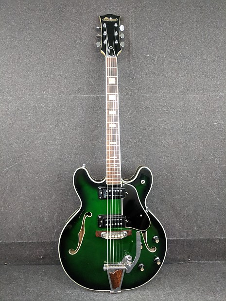 Aria Diamond 5102T Hollowbody Thinline Electric Guitar MIJ