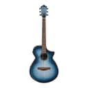 Ibanez AEW Series AEWC400 Acoustic Guitar - Indigo Blue Burst