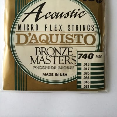D'Aquisto Acoustic Bronze Masters 740M for sale