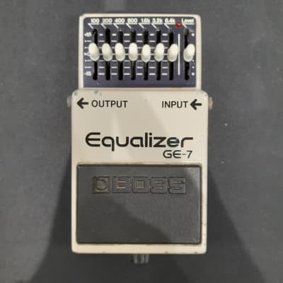 【美品】BOSS Equalizer GE-7 Boss GE-7 graphic equalizer pedal | Electric Violin Shop