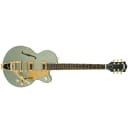 Gretsch G5655TG Electromatic Center Block Jr. Electric Guitar Single-Cut Aspen Green w/ Bigsby & Gold Hardware - 2509700553
