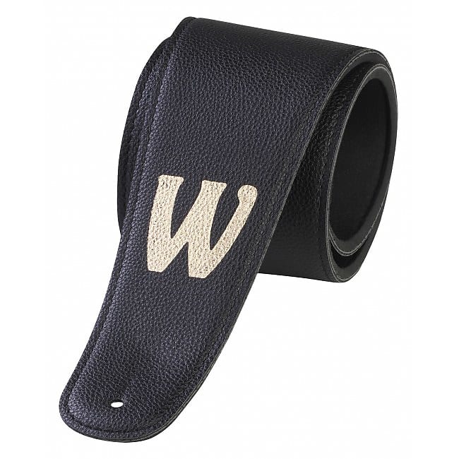 WARWICK Synthetic Leather Bass Strap Neopren Bk/Go Bassgurt (100mm) Black  Gold Embossing | Reverb Deutschland