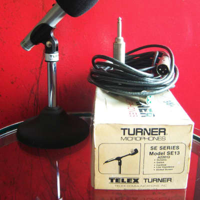 Vintage Turner Model 58 Throat Microphone purchases 1950's Excellent condition but unteste