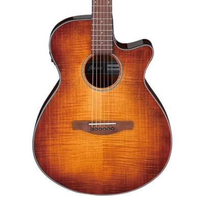 Ibanez AEG70 Acoustic Electric Guitar, Walnut Fretboard, Vintage Violin High Glo image 2