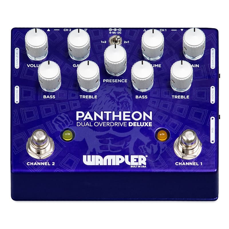 Wampler Dual Pantheon Deluxe Overdrive Pedal image 1