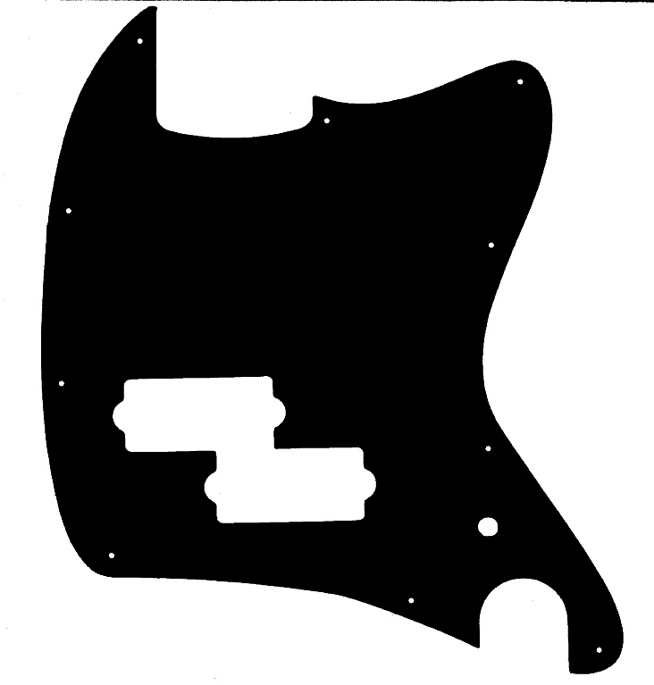 Custom Pickguard For 2010 Ibanez Tmb100 Wnf Talman 4 String Reverb