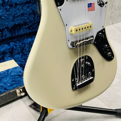 Fender Johnny Marr Jaguar, Rosewood Fingerboard, Olympic White 0116400705 image 4