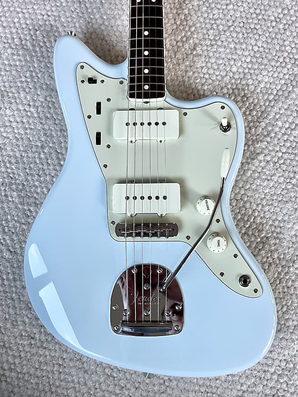 Fender Japan FSR Jazzmaster - Neck Binding & Sonic Blue with