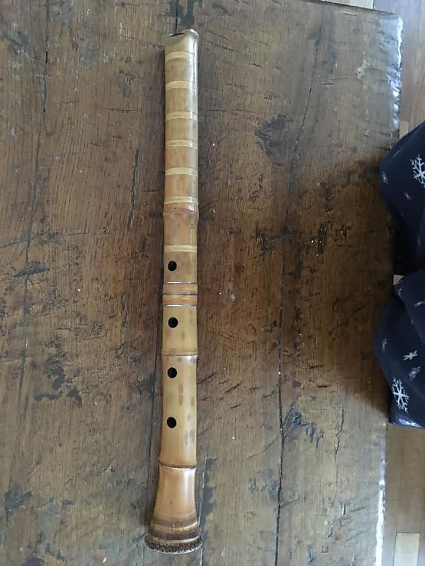 shakuhachi flute by Hikichi Yozan made 1969 Reverb