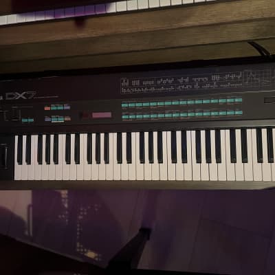 Yamaha DX7 Programmable Algorithm Synthesizer 1983 - 1987 - Black