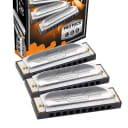 Hohner Special 20 Pro Pack 3-piece Harmonica Set, 3P560BX