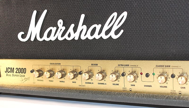 Marshall JCM 2000 DSL 50 Dual Super Lead 2-Channel 50-Watt Guitar Amp Head  | Reverb