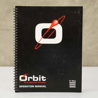 E-MU Orbit 9090 The Dance Planet Rackmount Synthesizer Operation Manual #53782