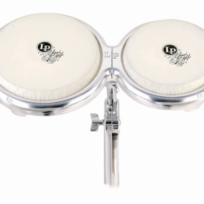 LP Latin Percussion Giovanni Compact Bongos w/ Mounting Post image 1