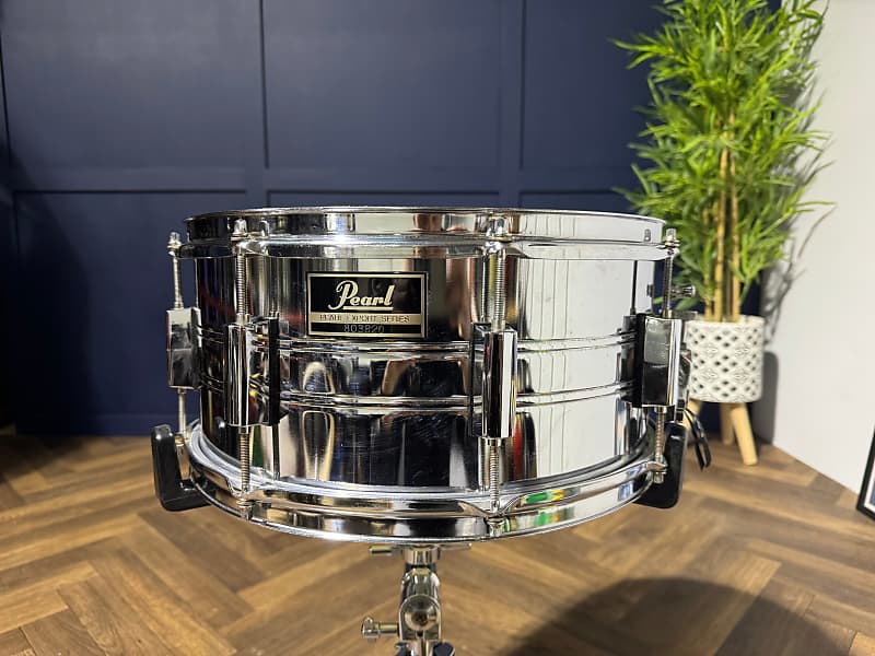 Pearl Export 14” x 6.5” Snare Drum Steel Shell / 8Lug Reverb UK
