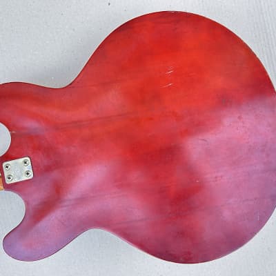 Framus Atlantik 6 Vintage '70s Electric Guitar - Red image 10