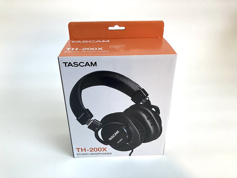 TASCAM TH-200X Studio Headphones - Black  			