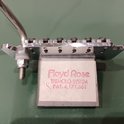 Floyd Rose FRT-3 1980s Chrome original box image 4