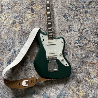 Fender / Partscaster Jazzmaster 2018 Metallic Sherwood Green - Fender USA Pure Vintage '65 pups image 1