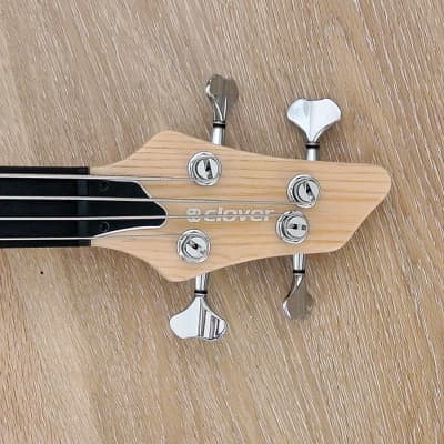 Clover - Avenger 4-1 - 4 string active bass with Nordstrand Pickups and Swamp Ash Body image 5