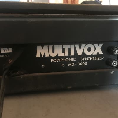 Multivox  Mx-3000 Polyphonic Synthesizer image 8