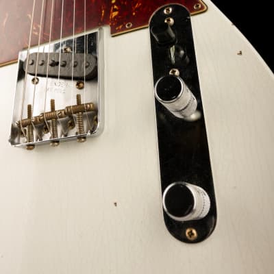 Fender Custom Shop Limited Edition 1963 Telecaster Relic Olympic White image 8