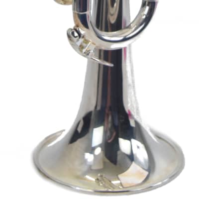 Schilke HC2-S Handcraft Series Bb Trumpet - Silver Plated/Copper Bell image 5