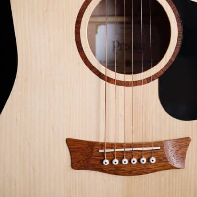 Pratley Dreadnought D-SC Bunya/Maple Acoustic Guitar image 3