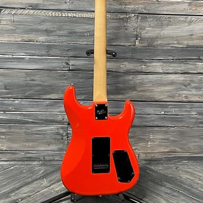 G&L Left Handed Legacy HSS RMC Electric Guitar- Fullerton Red image 5