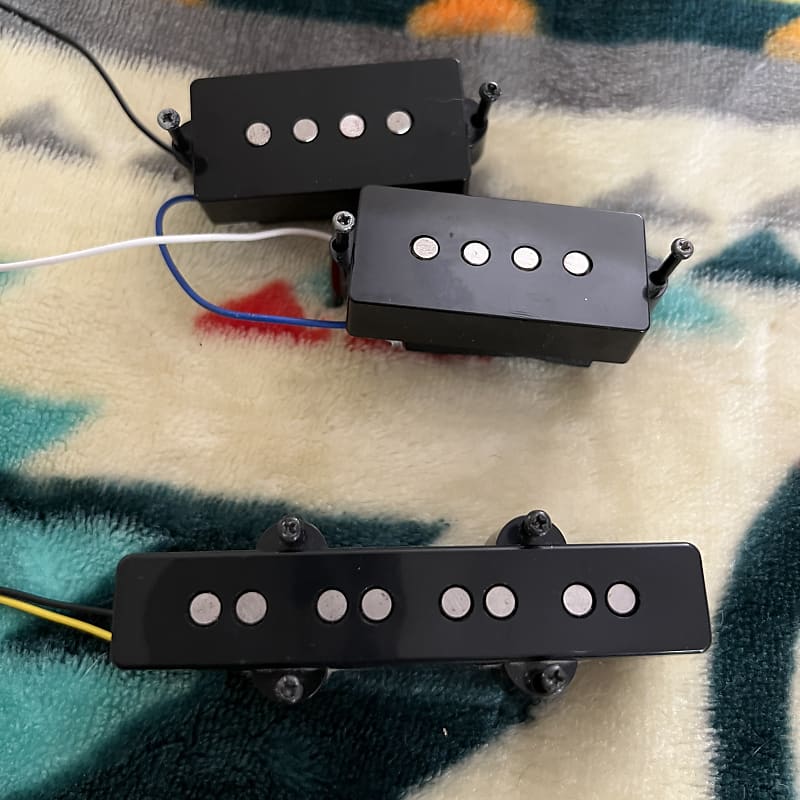 Squier PJ Jaguar Bass Active Pickups set 4String PJ Bass Reverb