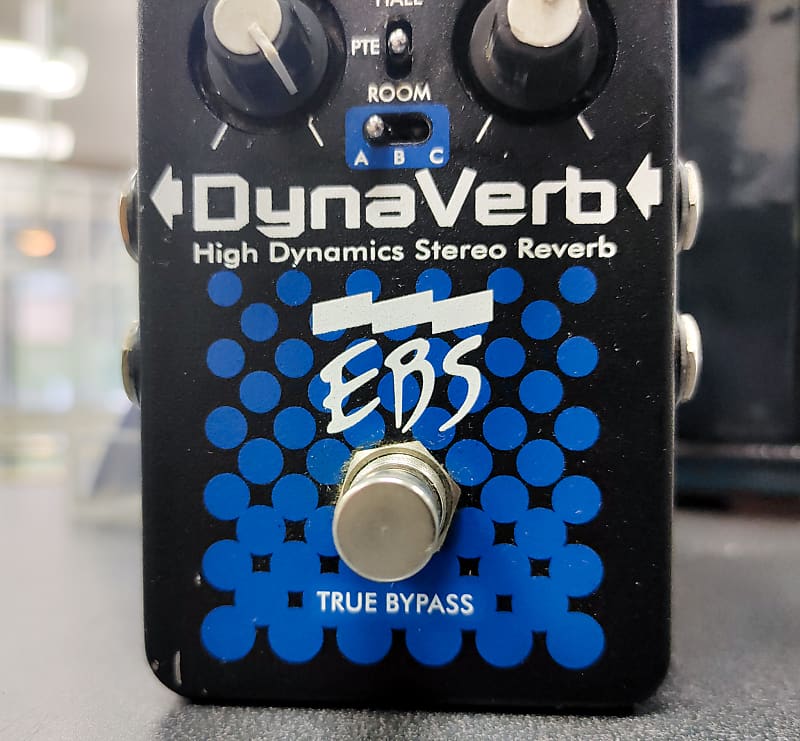 EBS DynaVerb High Dynamics Stereo Reverb Pedal | Reverb Canada