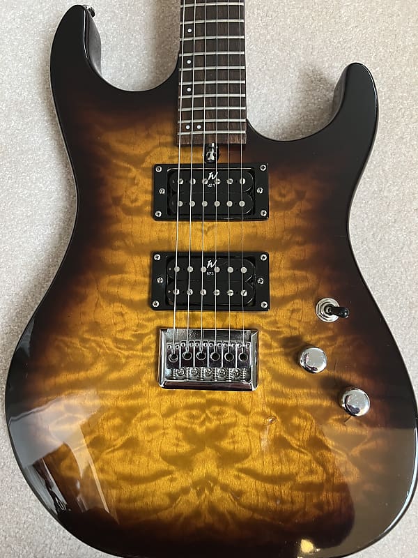 Washburn Pro XSeries Quilted Maple Top Electric Guitar Reverb