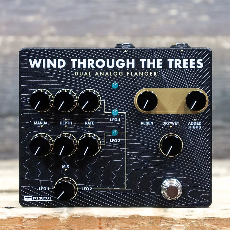 PRS Wind Through the Trees Dual Analog Flanger True Bypass Flanger Effect Pedal image 1