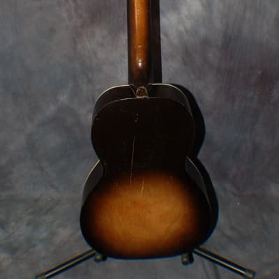 1955 Roy Rogers Cowboy Guitar 1/2 size Neck Reset Pro Setup Original Soft Shell Cowboy Case image 8
