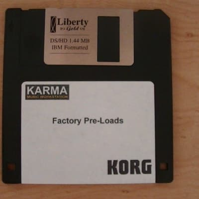 Korg Karma Factory Preloads with Demo Songs