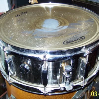 Pearl Steel Shell Snare Drum with Stand image 2