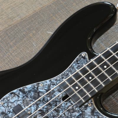 1999 Modulus VJ4 Electric 4-String Bass Guitar Black + Case (6824) image 7