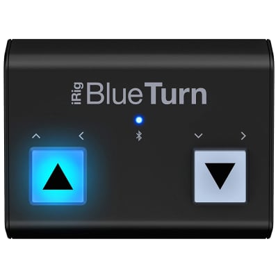 IK Multimedia iRig BlueTurn Bluetooth Page Turner For Iphone, Ipad, Mac, Android image 1