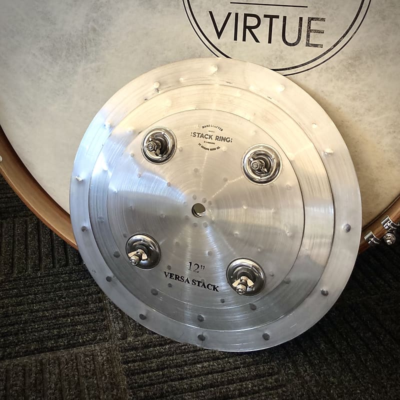 12" Versa Stack by Stack Ring Percussion Clap FX Cymbals with Reverb
