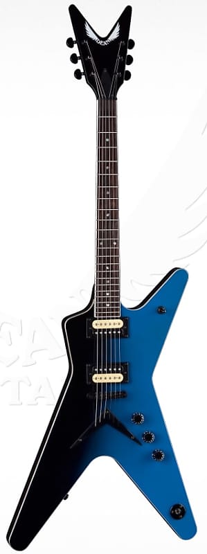 Dean ML 79 Electric GUITAR Black Blue Fade - NEW | Reverb