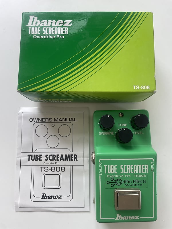 Ibanez TS808 Tube Screamer with True Bypass Mod image 1